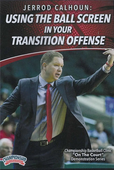 Using the Ball Screen In Your Transition Offense by Jerrod Calhoun Instructional Basketball Coaching Video